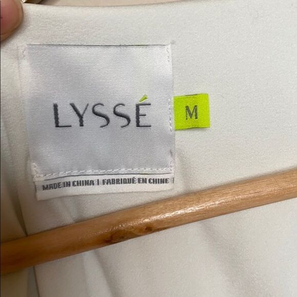 LYSSE White Sleeveless Layered V Neck Top - Picture 3 of 5